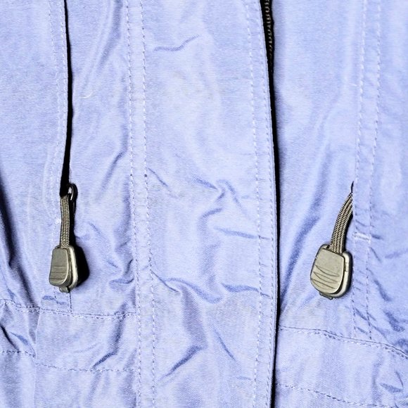 Columbia Challenge Series 90s Core Gray 2-Piece Polar Fleece w/Nylon Jacket SZ M - Picture 8 of 16